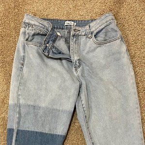 RUE 21 PATCH JEANS